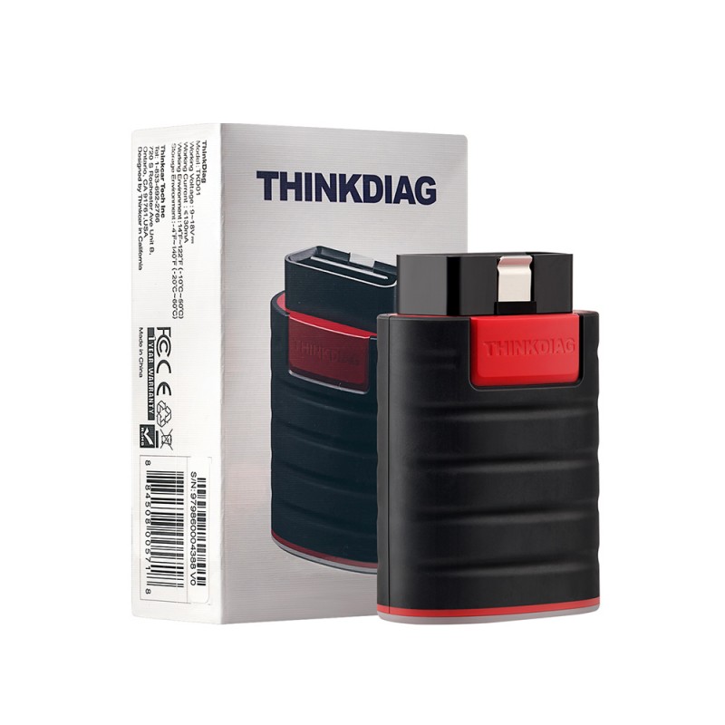 THINKCAR Thinkdiag Full System OBD2 Diagnostic Tool with 1 Year Free All  Brands License Same as SC511-C