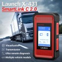 Launch X431 SmartLink C V2.0 Heavy Duty Module Remote Diagnosis for Commercial Vehicles/ Passenger/ New Energy Cars New work with X431 V+ /Pros3 /PRO5