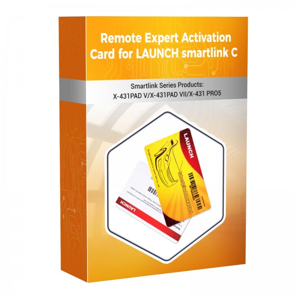 Launch X-431 SmartLink C Super Remote Diagnosis Function Activation Card License (For Times Cards Users) Get free 3 times Activation Card
