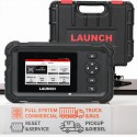 Launch CRP129 HD Heavy Duty Truck Scanner with 7 Reset Function OE-Level Full System Diagnostic DPF Regeneration & Speed Limited Adjust