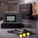 Launch CRP129 HD Heavy Duty Truck Scanner with 7 Reset Function OE-Level Full System Diagnostic DPF Regeneration & Speed Limited Adjust