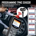 LAUNCH CRT5011E Newest TPMS Relearn Tool Support 315/ 433MHz TPMS Sensor, Read/Activate/Programming/Relearn/Reset/Key Fob Test