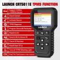 LAUNCH CRT5011E Newest TPMS Relearn Tool Support 315/ 433MHz TPMS Sensor, Read/Activate/Programming/Relearn/Reset/Key Fob Test