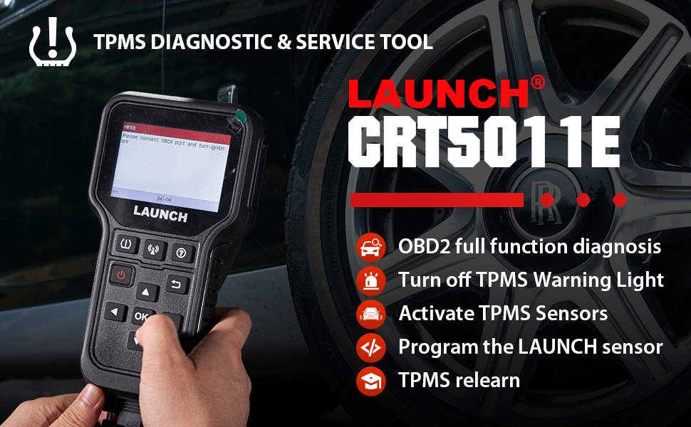 LAUNCH-CRT5011E-Newest-TPMS-Relearn-Tool-Support-315-433MHz-TPMS-Sensor-ReadActivateProgrammingRelearnResetKey-Fob-Test-SC550